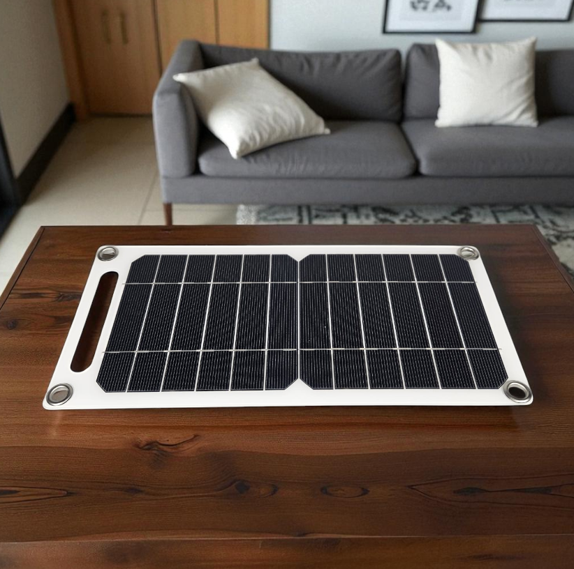 Gambar produk PHONEPACE Solar Panel Monocrystalline Modul DIY Power Bank USB 5V 6W - PP065