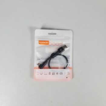 Gambar produk Toocki Kabel Data USB Type C Fast Charging L-Shape Braided PD 100W 6A 25cm - TQ-X25