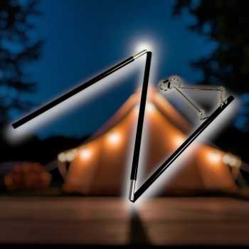 Gambar produk AIFENG Tiang Lampu Outdoor Portable Camping Light Pole 90cm - AF10