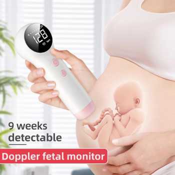 IFD Alat Deteksi Jantung Janin Fetal Doppler Heartrate Monitor - U8-25
