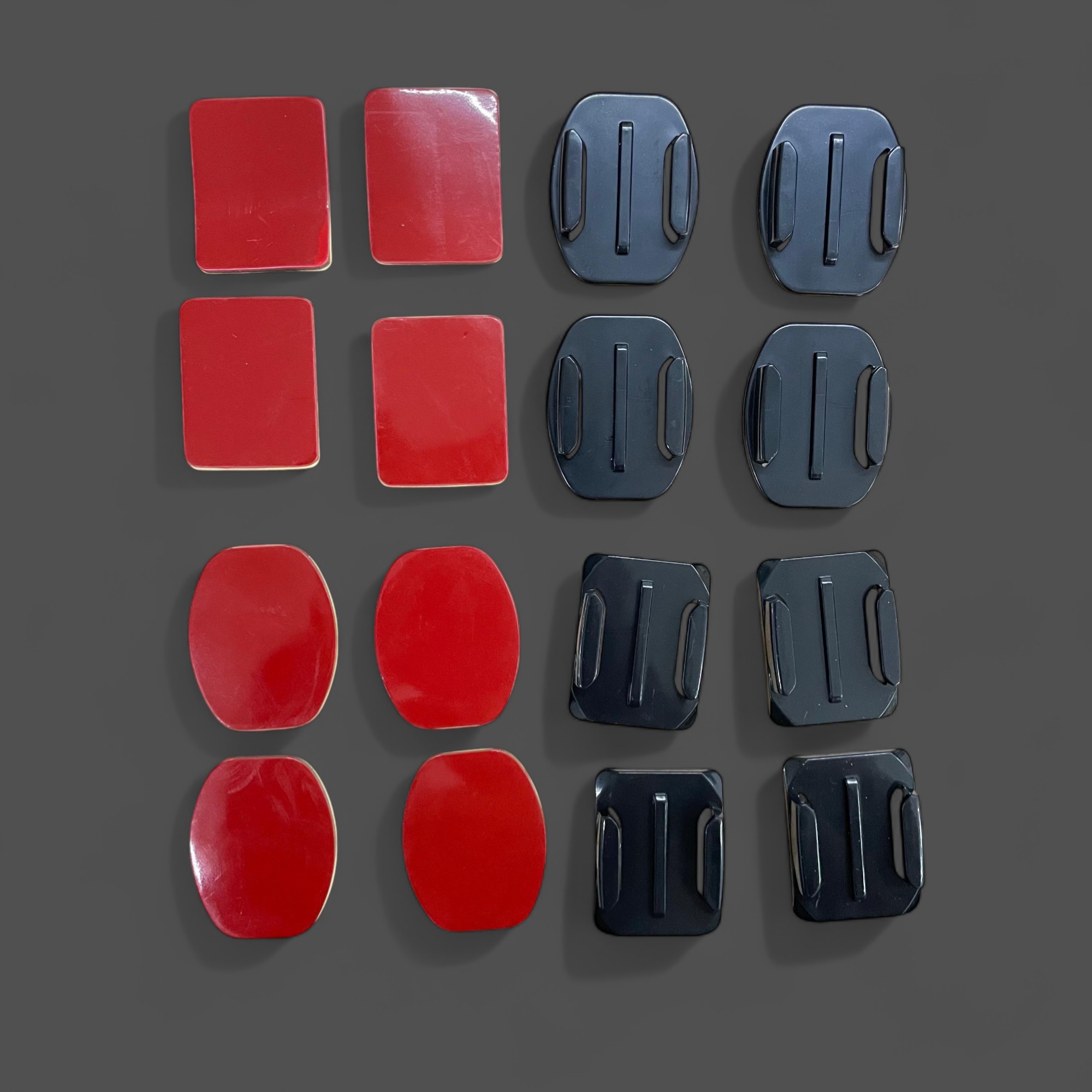 Gambar produk JMFOTO Sticker 3M Curved Flat Mount 8 PCS for GoPro and Xiaomi Yi - 1031