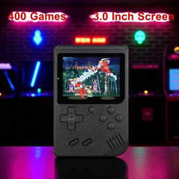Lagendos Handheld Game Console Gameboy 3 Inch 400 Retro Game - INU95