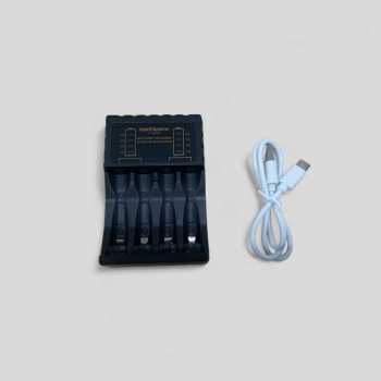 Gambar produk Taffware Charger Baterai 4 Slot AAA AA Ni-MH Ni-CD with Power Display - PJ-N4008