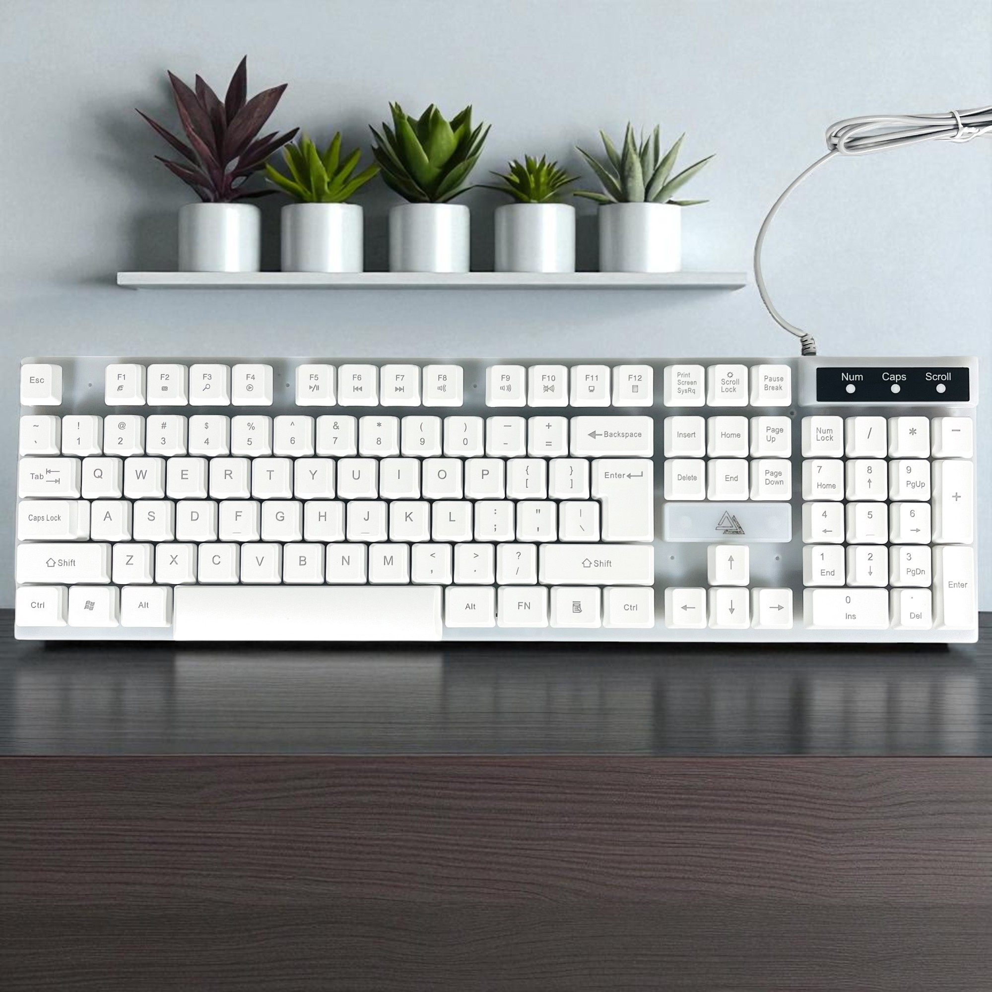 Gambar produk VODIRK Combo Gaming Keyboard Luminous LED Mechanical Feel with Mouse - GT100