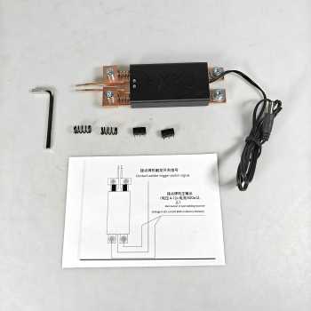 Gambar produk YXKJ Mesin Las Genggam Spot Welding Pen Double Spring Portable DC Plug - Y12