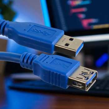 Gambar produk ROBOTSKY Kabel Ekstensi Extension Cable USB Type A 3.0 Male ke Female 5M - A27