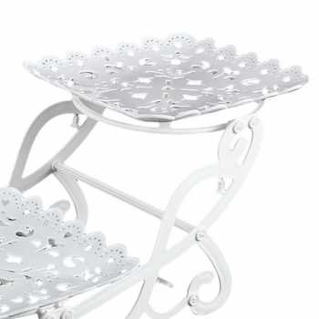 Gambar produk TALON Rak Kue Susun 2 Tingkat Multi Layer Bicycle Cake Fruit Tray Square - INU114