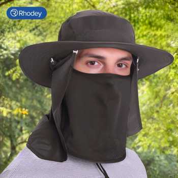 Rhodey Topi Rimba Outdoor Anti UV Waterproof Boonie Hat Polyester - GL001