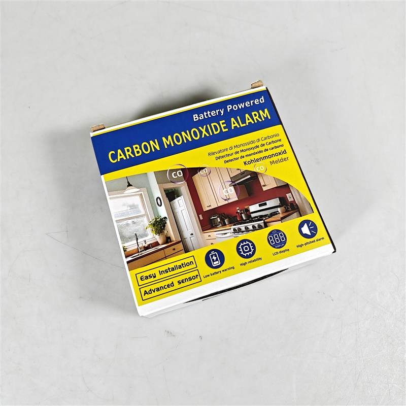 Gambar produk ATUOTIN Alat Deteksi Gas Bocor Alarm High Sensitive Sensor LCD Screen - WJ-CO101