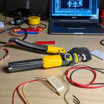 Gambar produk IBOSAD Tang Crimper Hydraulic Cable Plier Compression Tool - YQK-70