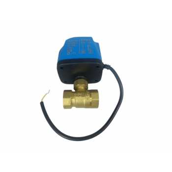 Gambar produk GRT Solenoid Valve Two Way Ball Brass Normally Close 220V 3/4 Inch - BTQ2024-H50