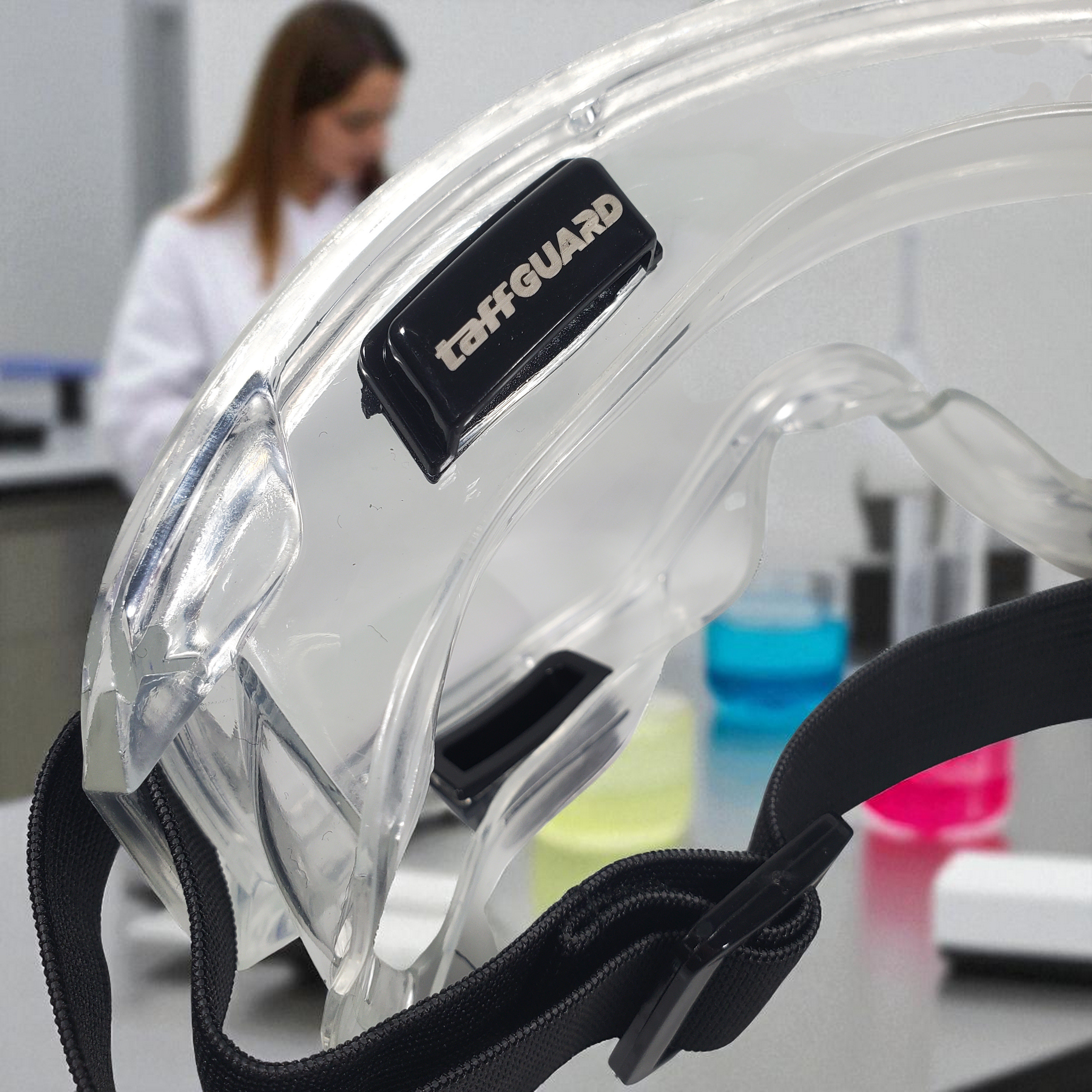 Gambar produk TaffGUARD Kacamata Safety Goggles Work Laboratory Eyewar - ASL-Y