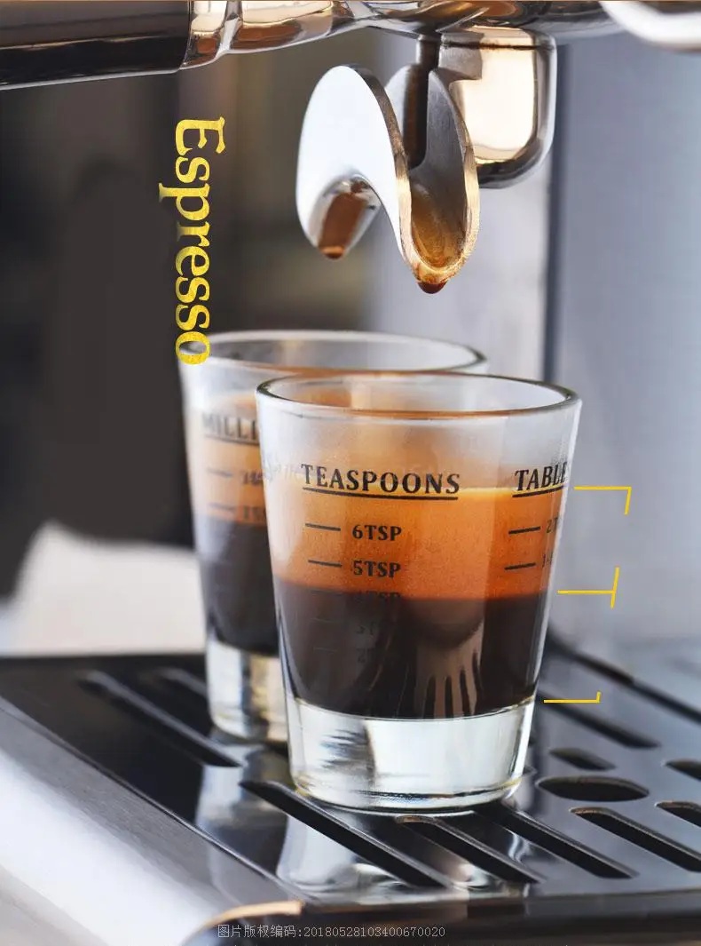 Gambar produk Gemilai Mesin Kopi Espresso Coffee Maker Frothing 15 Bar 1450W 1.7L - CRM3605