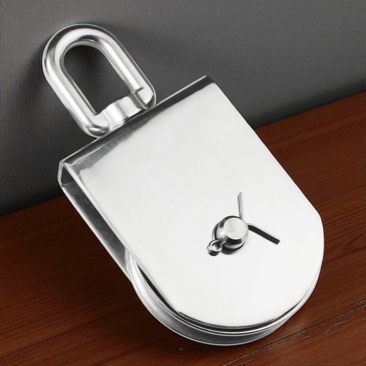 Gambar produk Mayrise Katrol Kerekan Swivel Pulley Stainless Steel 304 Single Wheel M75 - MAY304