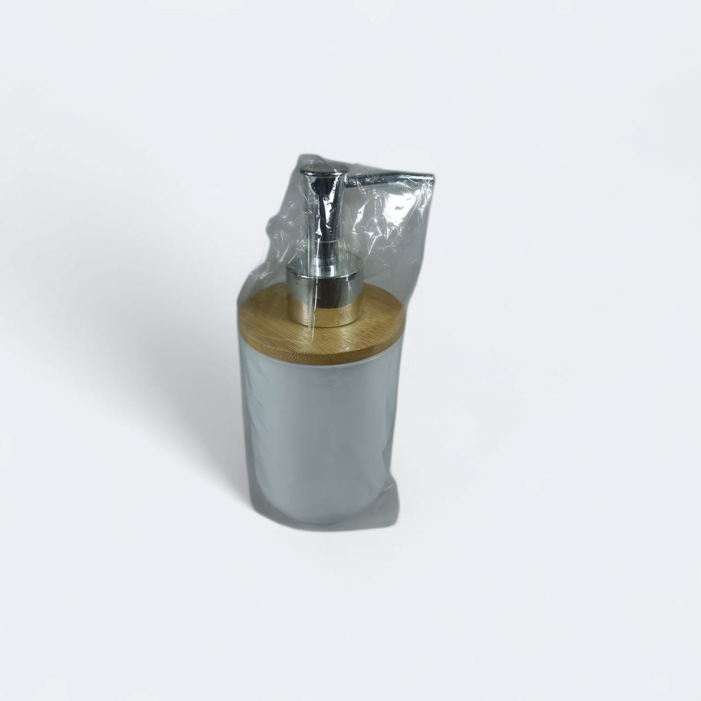 Gambar produk Zhuya Tempat Sabun Cair Bambu Ramah Lingkungan Liquid Soap Dispenser - N1270