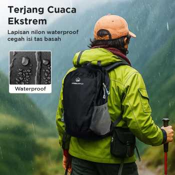 Gambar produk XINGGUANHUA Tas Ransel Hiking Outdoor Backpack Polyester 15 Inch - X15