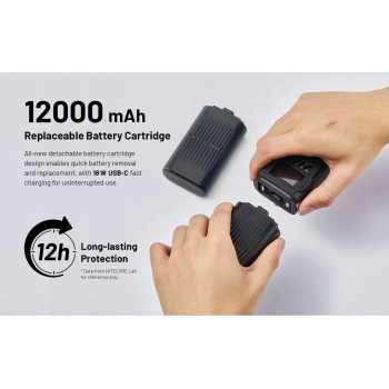 Gambar produk NITECORE Portable Mosquito Bug Repelllent Power Bank 40kHz 12000mAh - EMR25