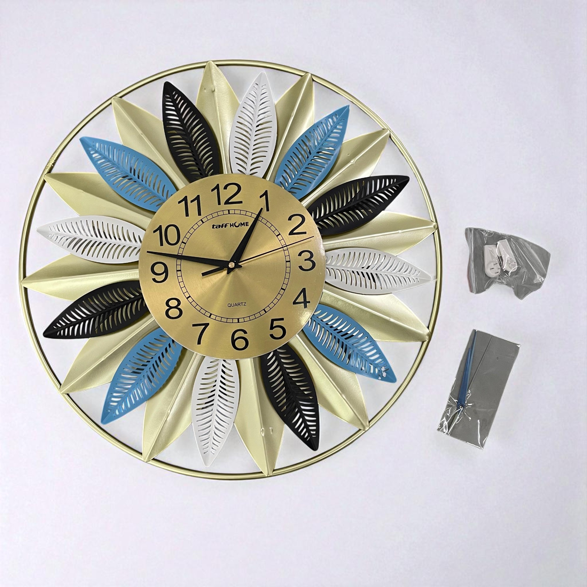 Gambar produk TaffHOME Jam Dinding Quartz Iron Luxury European Style 50cm - SF5