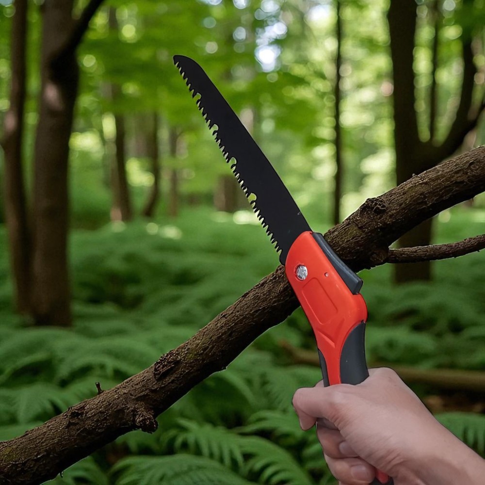 Gambar produk Januel Gergaji Kayu Lipat Wood Pruning Hand Saw High Hardness 250mm - Jn36