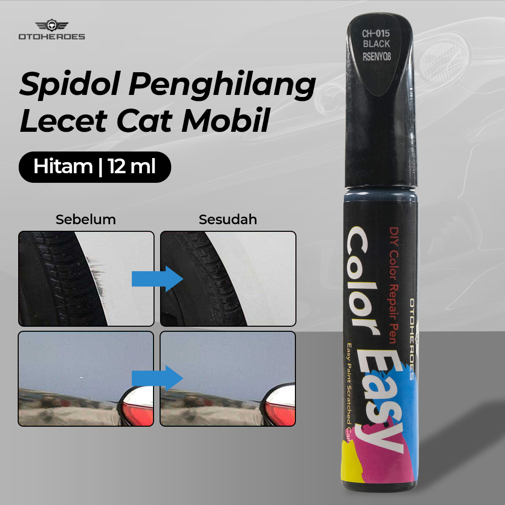 Gambar produk OTOHEROES ColorEasy Cat Penghilang Baret Mobil Scratch Paint 12ml - BS-1 / CH-015 / YS-312 / HOS-25