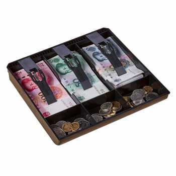 Gambar produk FED Laci Uang Kasir 3 Sekat Plastik Coin Cash Drawer Tray - INU146