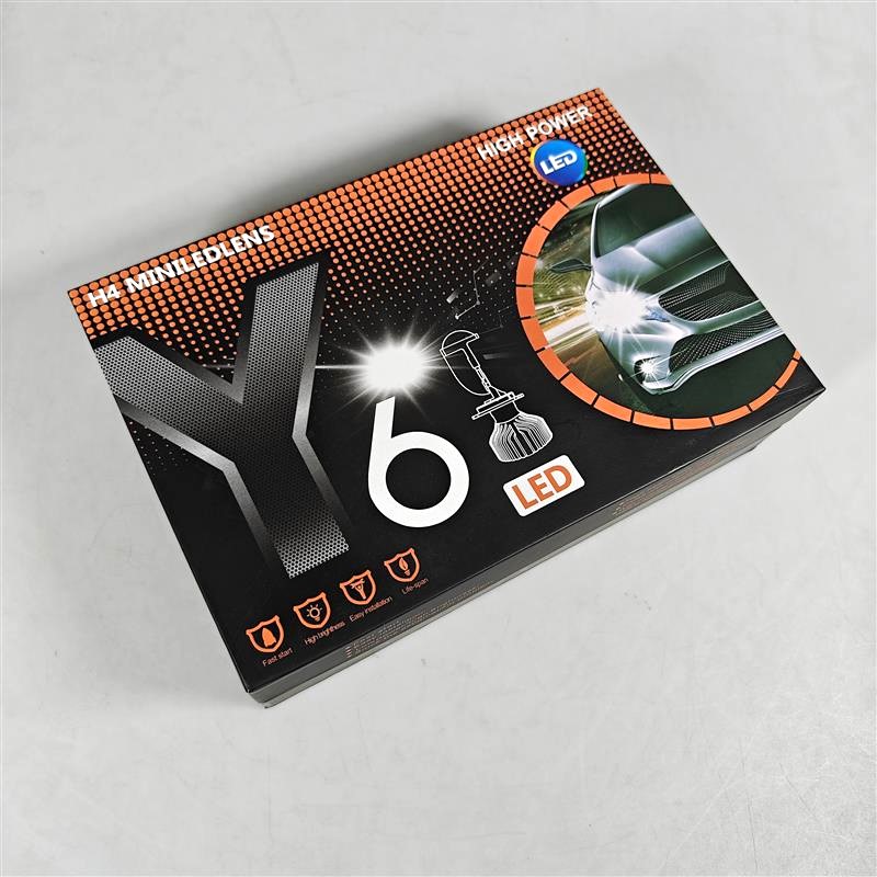 Gambar produk SOYAV Lampu Depan Mobil High Low Beam LED H4 COB 2000 Lumens 2 PCS - Y6D