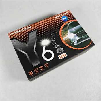 Gambar produk SOYAV Lampu Depan Mobil High Low Beam LED H4 COB 2000 Lumens 2 PCS - Y6D