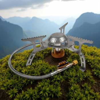 Gambar produk Kompor Gas Portable Lipat Outdoor Ultralight Camping Stove - AT6303