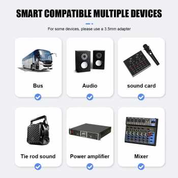 Gambar produk New Baxs Mikrofon Karaoke Wireless Cardioid Microphone 2.4G 600mAh - SU602