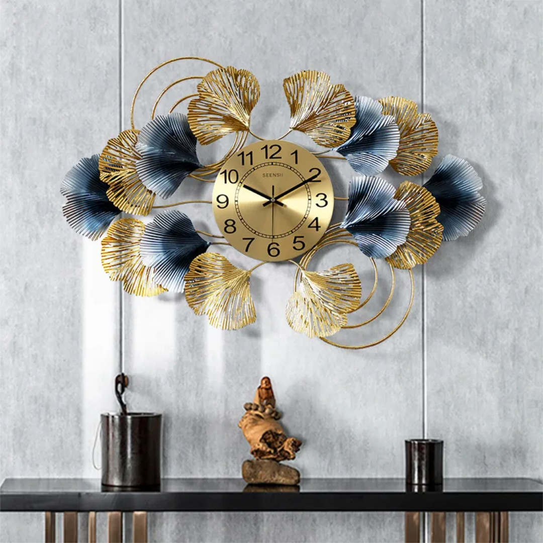 Gambar produk TaffHOME Jam Dinding Dekorasi Quartz Decoration Luxury European Style - 2077-7552