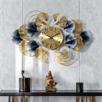 Gambar produk TaffHOME Jam Dinding Dekorasi Quartz Decoration Luxury European Style - 2077-7552