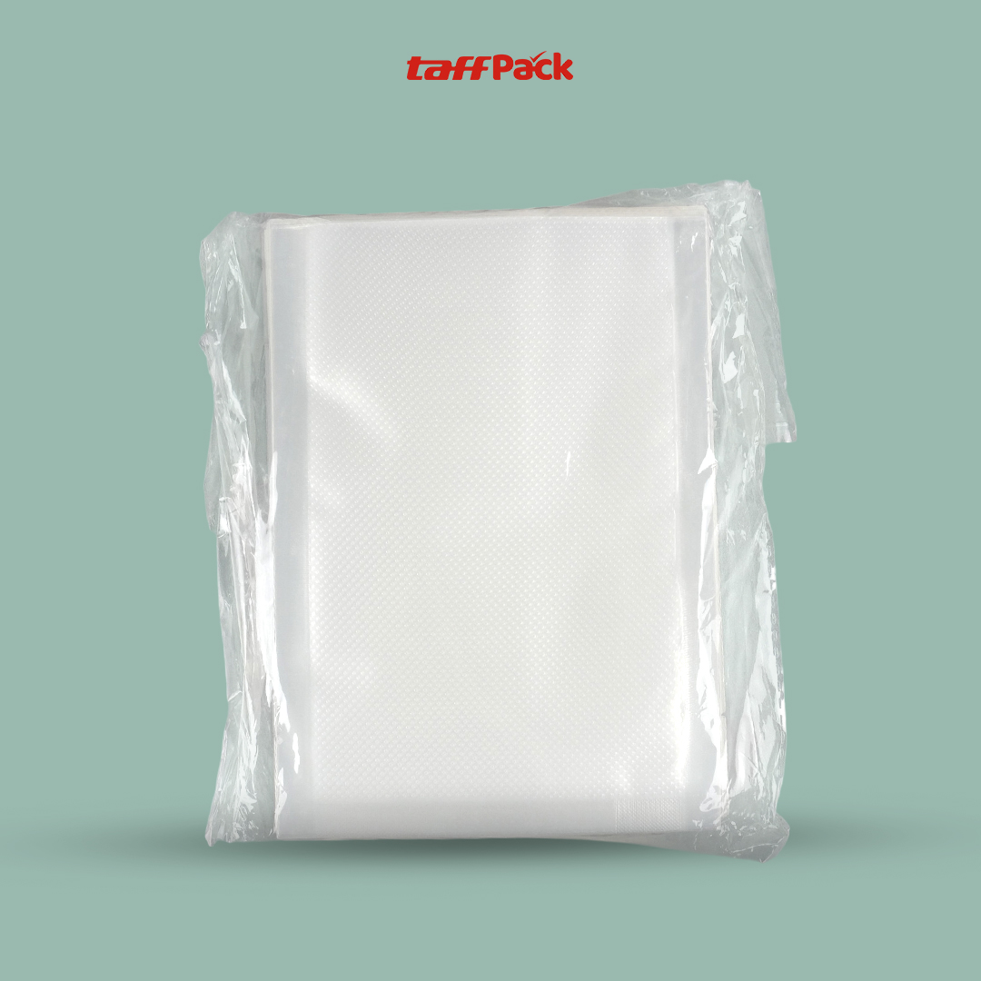 Gambar produk TaffPACK Plastik Vacuum Makanan Sealer Storage Bag 100 PCS 13x18cm - HK-08
