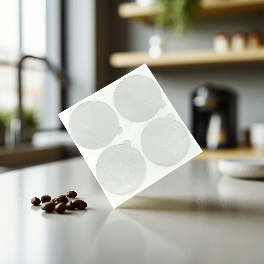 Gambar produk iCafilas Tutup Kapsul Nespresso Foil Lid Capsule Brewer 100 PCS - ICF921