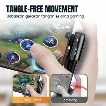 Gambar produk ESSAGER Kabel Data USB Type C Fast Charging L Shaped Braided 3A 60W 1M - ES-X23