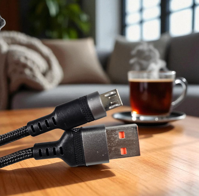 Gambar produk IAMG Kabel Data Micro USB Multifungsi Fast Charging Braided 6A 1M - IG100