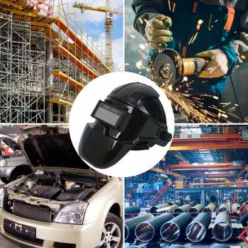 Gambar produk PLASHMA Helm Las Otomatis True Color Auto Dimming Welding Mask - P10