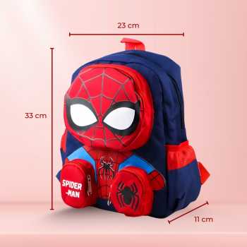 Gambar produk Zihui Tas Ransel Anak Sekolah Backpack Karakter Superhero SpiderMan 3D - 6388