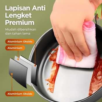 Gambar produk AstaGear Alat Masak Outdoor Camping Nesting Cooking Aluminium 7 in 1 - DS-308
