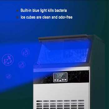 Gambar produk Hicon Mesin Es Batu Kotak Otomatis Ice Maker Machine 70kg 220W - HZB-60FAB