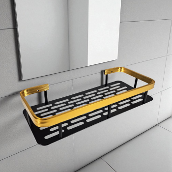 Gambar produk CANRY Rak Gantung Kamar Mandi Dapur Organizer Rack Aluminium - CR530