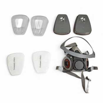 Gambar produk TaffGUARD Masker Gas Half Mask Respirator KN95 - 6200