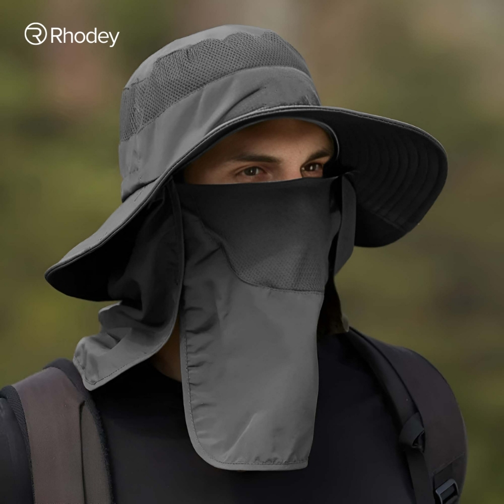 Gambar produk Rhodey Topi Rimba Outdoor Anti UV Waterproof Boonie Hat Nylon - GL012