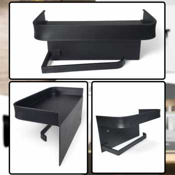 Gambar produk KODASW Tempat Tisu Toilet Rak Gantung Kamar Mandi Storage Rack - KD18