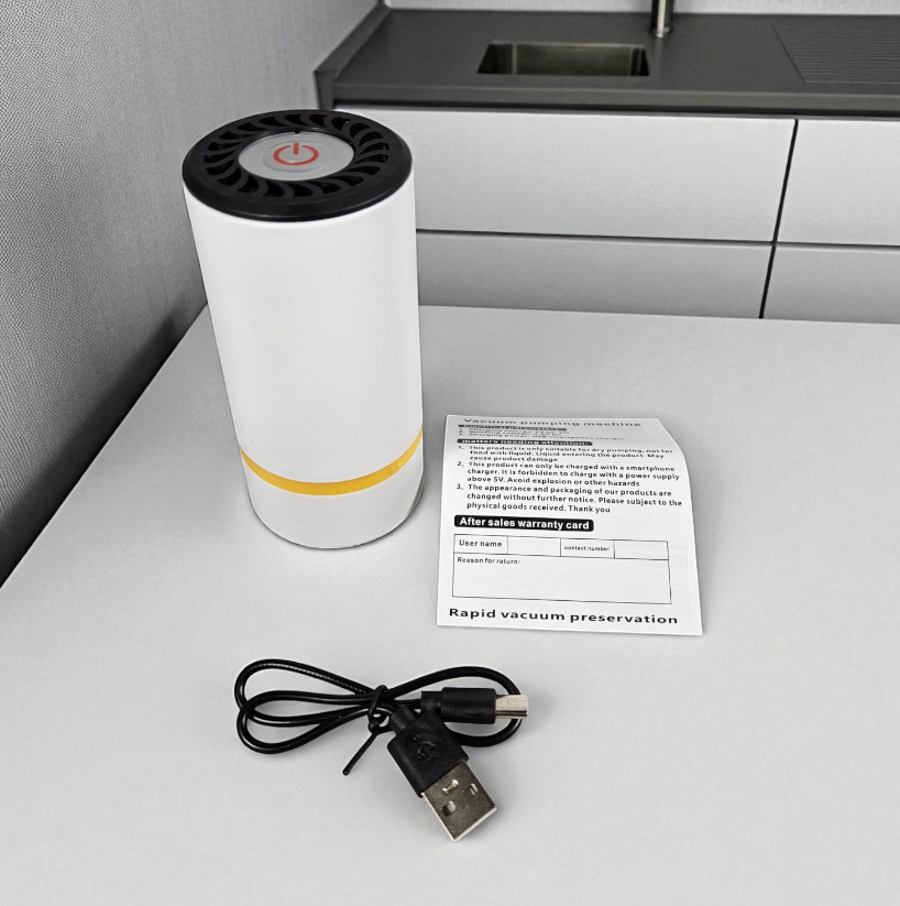 Gambar produk IBNUNU Alat Vakum Makanan Vacuum Sealer Portable Packaging Machine 3W - JLB-K02