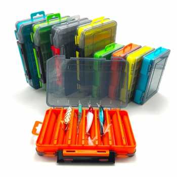 Gambar produk ZUHE Kotak Perkakas Kail Pancing Tackle Box Double Side 12 Grid - ZU012