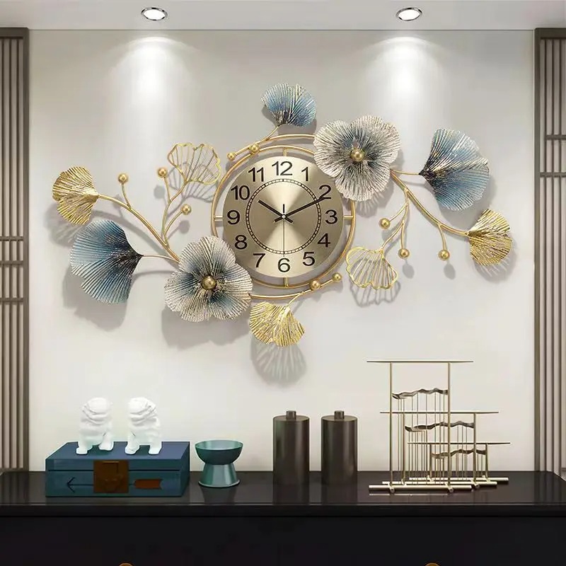 Gambar produk TaffHOME Jam Dinding Quartz Luxury European BAOCE Movement 6168 60cm - 24119C