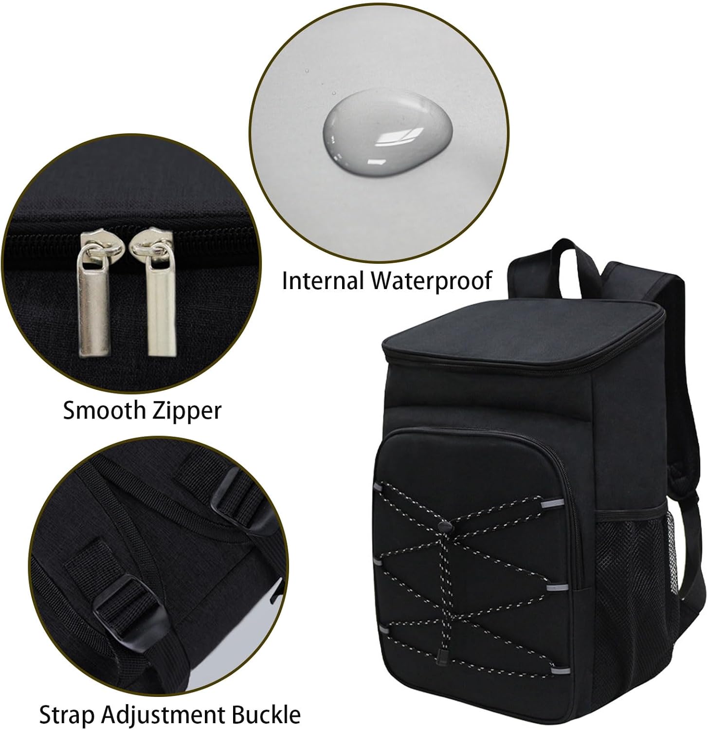 Gambar produk COEL Tas Ransel Pendingin Makanan Cooler Bag Thermal Insulated - CO201