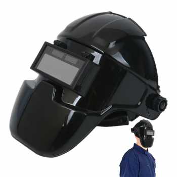 Gambar produk PLASHMA Helm Las Otomatis True Color Auto Dimming Welding Mask - P10