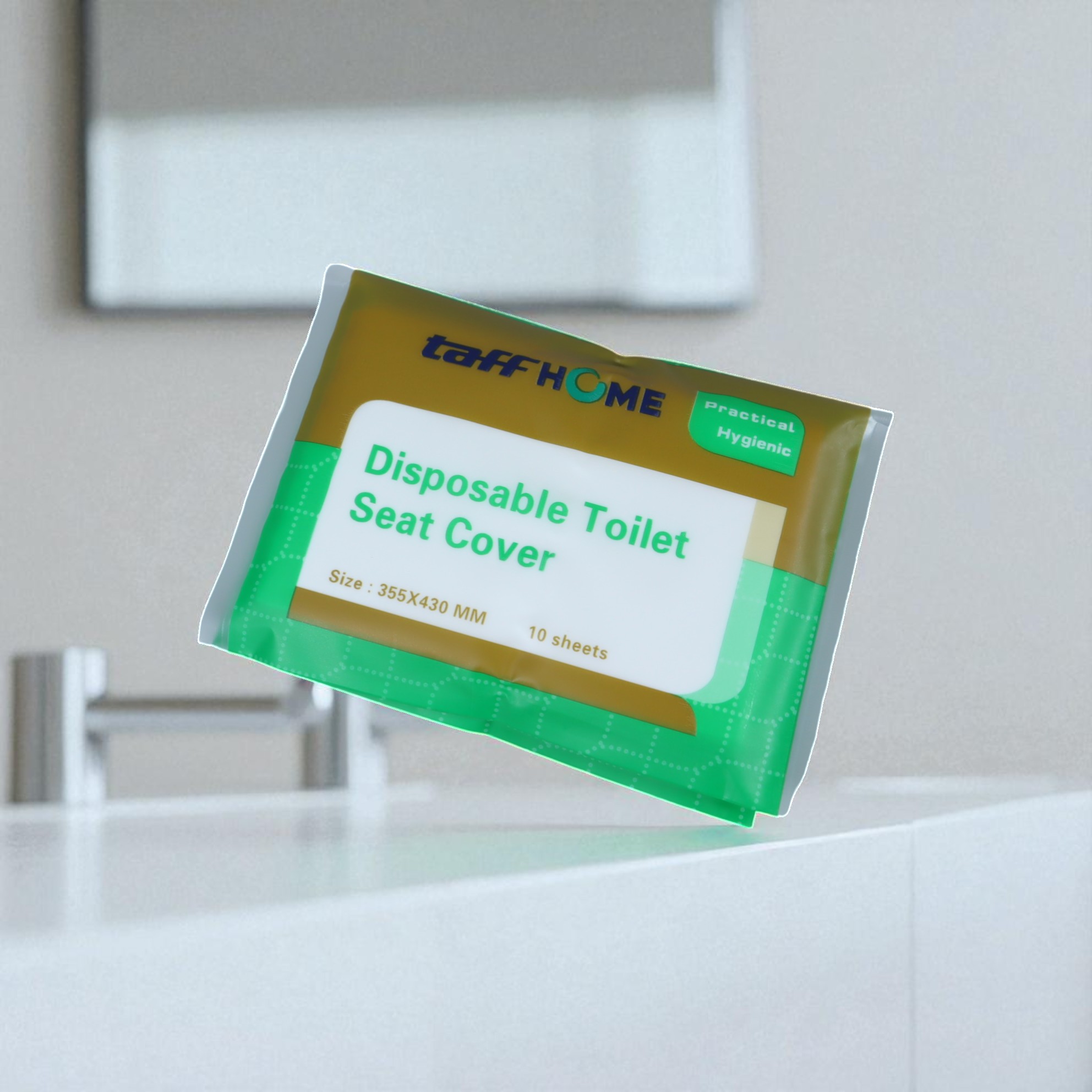 Gambar produk TaffHOME Cover Dudukan Toilet Disposable Seat Cover 5 Pack - IF1
