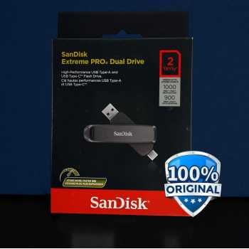 SanDisk Extreme PRO USB Dual Drive Up to 1000MB/s USB Type-C USB3.2 - SDDDE1